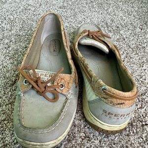 Sperry shoes. Worn one time. Size 8.5